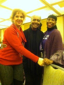 l.tor. Cleo Parker Robinson, founder/director of  her eponymous Denver-based company; yours truly; and Lula Washington, founder/director of her eponymous company based in Los Angeles